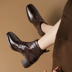 Brown leather / 34
