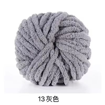 Cat Tail Extra Thick Ice Line Finger Knitting Scarf DIY Blanket Cat Nest Cushion Extra Thick Wool Ball