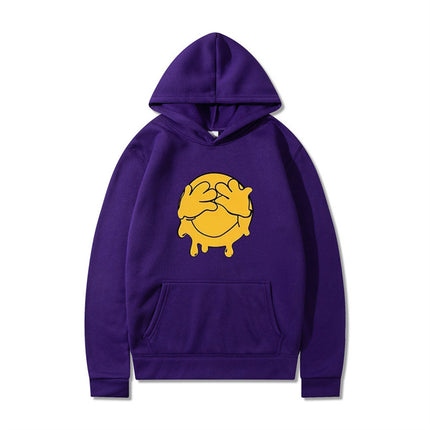 Amazon 2022 New Winter Men's and Women's Sweatshirts Hip-Hop Cartoon Printed Long-Sleeved Casual Hoodies