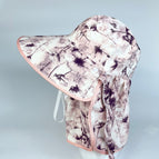Maple leaf tea hat-pink