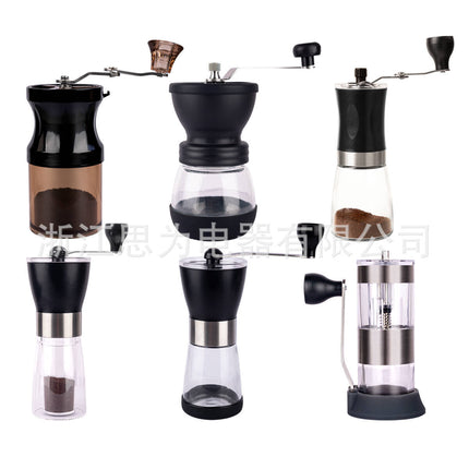 Amazon Portable Coffee Grinder Manual Coffee Grinder Stainless Steel Coffee Grinder Hand-Cranked Coffee Grinder