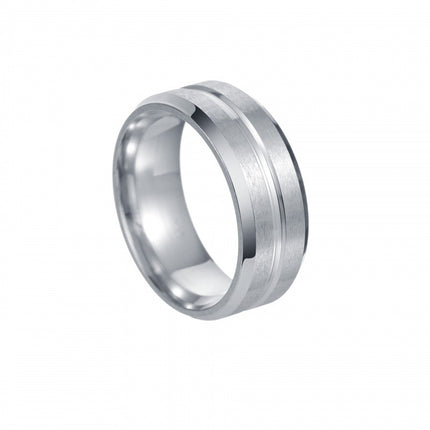 TikTok Explosions Brushed Wide Face Simple Ring Niche Students Trendy Temperament Joker Couple Ring Cross-border Wholesale