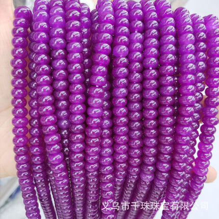 5X8Mm Natural Stone Agate Spacer Beads Abacus Beads Spacer Beads Loose Beads Handmade DIY Necklace Bracelet Jewelry Batch