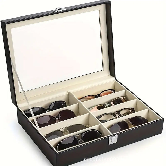 Ready-Made Watch and Glasses Boxes, High-End Leather Jewelry Boxes, Jewelry Boxes, Watch Storage Boxes, Watch Wholesale Factory