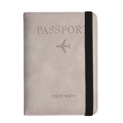 2025 Cross-border PU Leather Card Holder Passbook Holder Travelwallet Multi-function Certificate Bag Batch