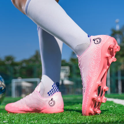 Cross-Border Low-Top Football Shoes, Non-Slip Sneakers for Men and Women, Primary and Secondary School Students Training Shoes, Grass Game Training Shoes, Cristiano Ronaldo