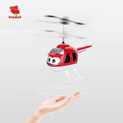 New electroplating flying violent bear induction aircraft suspension induction aircraft luminous aircraft children's toys