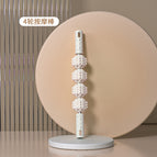 All white: four ball massage stick