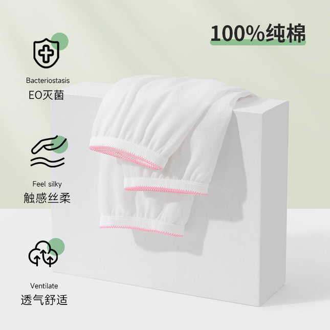Pure cotton disposable underwear women high waist pregnant women sterilization travel hotel portable wash-free day throw men's boxer pants wholesale