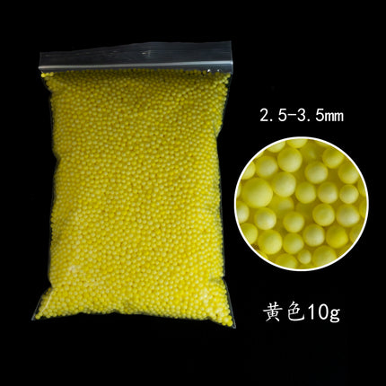 Small Packaging Macaroon Foam Ball Surprise Gift Box Decoration Filled Slime Granule Flow Planet
