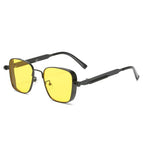 Black frame yellow film