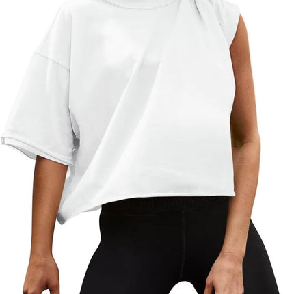 2024 Amazon Outdoor Running Sports Short Sleeve Yoga Wear Casual Easiest for Match Fitness Top Loose Sports T-Shirt