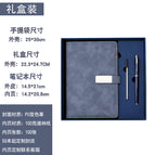 Midnight blue business gift box set / A5