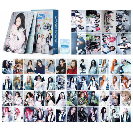 Korean Star 55 Boxed Small Cards Stray (g) I-Dle Ive Ateez Collection Lomo Cards Cross-Border