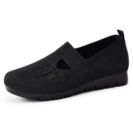 Women's New Breathable Clogs Cross-Border Dropshipping Large Size Women's Shoes Slip-On Casual Comfortable Soft-Soled Mom Shoes