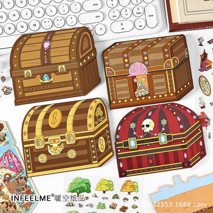 infeelme's Fifth Play 3d Landscape Sticker in Business Today Innovates Little Red Riding Book's New DIY Landscape House