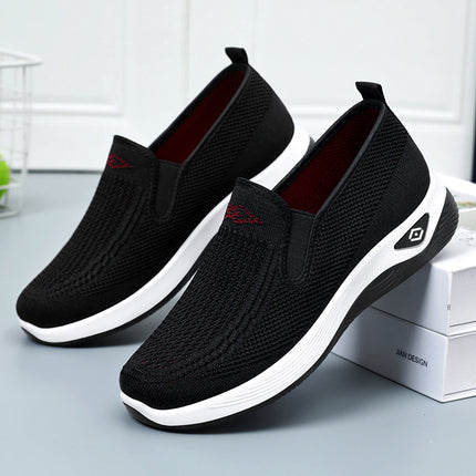 Women's Summer Shoes, Old Beijing Cloth Shoes, Cross-Border Breathable, Lightweight, Comfortable, Casual Shoes for Middle-Aged and Elderly Mothers