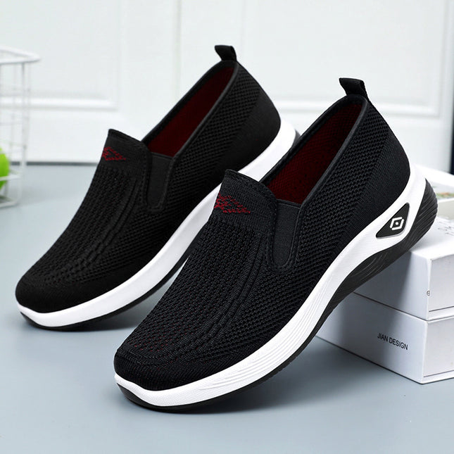 Women's Summer Shoes, Old Beijing Cloth Shoes, Cross-Border Breathable, Lightweight, Comfortable, Casual Shoes for Middle-Aged and Elderly Mothers
