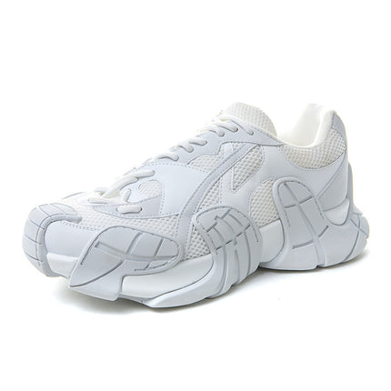 Dad's Shoes for Women 2025 Thick-Soled Platform Running Breathable Casual Sports Men's Shoes Versatile Shoes Women's New Autumn Running Shoes