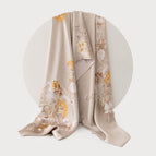 Fhz24-9506-1 double-sided towel peach blossom branch / 170*55cm (with gift box)