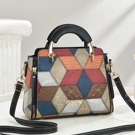 New Stone Pattern Printed Women's Bags, Fashionable Women's Bags, Shoulder Crossbody Bags, High-End Handbags, Women's Bags
