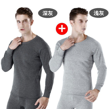 Men's thermal underwear suit fleece-lined thickened youth cotton sweater bottoming autumn pants autumn pants winter other