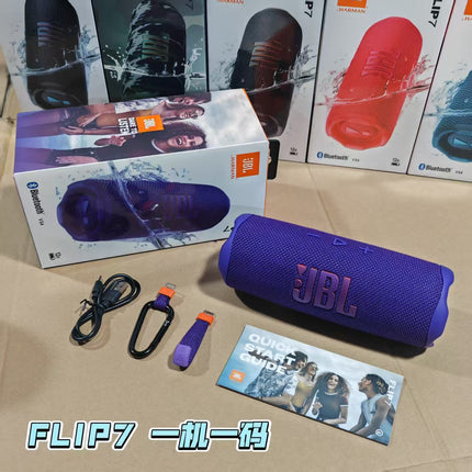 For foreign trade FLIP 60000 flower tube 7 generation bluetooth speaker wireless mini outdoor portable subwoofer waterproof audio