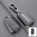 [haval d model trunk + horn button] double-sided leather pebbled gray + b02 buckle