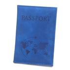 201 passport holder/blue