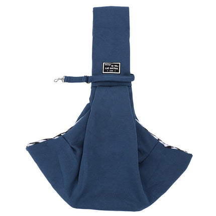 Portable Breathable Cat Carrier Bag for Outings, Pet Travel Backpack, Single-Shoulder Crossbody Bag, Large Capacity Cat Bag