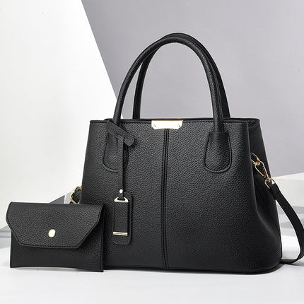 Manufacturer's 2026 New Model Two-Piece Set of Women's Shoulder and Crossbody Bags, Large Capacity Practical Handbag and Shoulder Bag, Available for Dropshipping