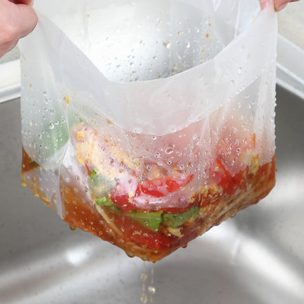 30 Pieces of Kitchen Vertical Garbage Bags, Self-Standing Disposable Pool Filter Bags, Sink Self-Standing Drain Bags