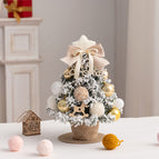 35cm flocked beige