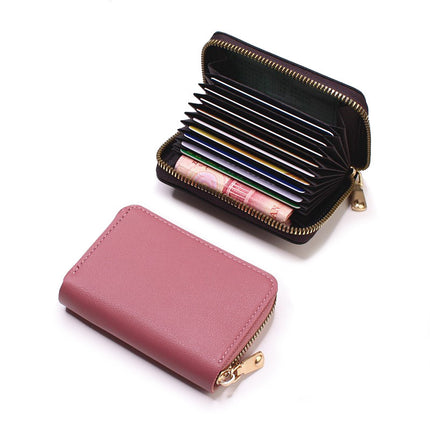 2021 New Card Holder Women's Large Capacity Multi-Card Slot Card Holder Compact Men's Wallet Card Holder Card Holder Coin Purse