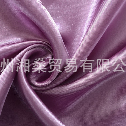 2025 new products home decoration living room bedroom modern simple multi-color optional five beauty satin bottom yarn finished curtain fabric