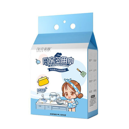 Hanging kitchen tissue lazy rag disposable dish towel extraction thickened oil-absorbing water large bag lint-free cleaning
