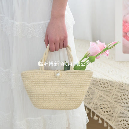 New Commuter Bag, Travel Seaside Beach Handbag, Summer Handbag, Woven Women's Bag, Souvenir Foreign Trade Batch