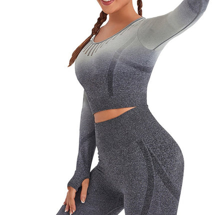 American Style Sports Style Yoga Pants Nine Points Women's Hip Yoga Pants Women's Yoga Pants Peach Hip Seamless Fitness Pants