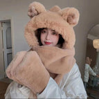 Adult mickey three-piece set [khaki]