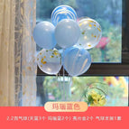 5 Tables floating (light blue 3 Agate blue 2 bright gold 2)