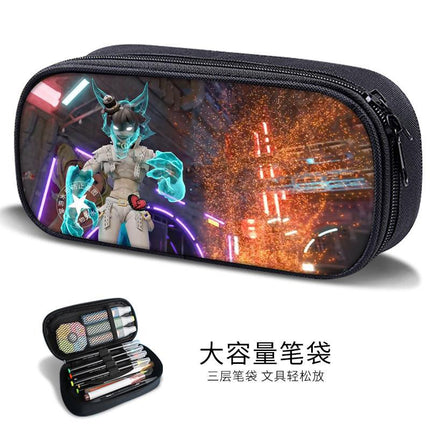 Redmond Irene Stationery Bag Eggman Party Peggy Two-Dimensional Pen Bag Boys Stationery Box Elementary School Pencil Bag