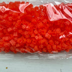 Transparent red 100g 500 pieces per pack