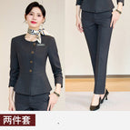 Gray suit + pants / S