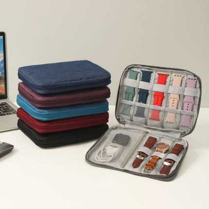 Watch Strap Storage Bag, Kidsren's Smart Watch Storage Clutch Bag, Accessories, Digital Products, Data Cable, Travel Handbag