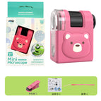 Bear + mobile phone holder (english)