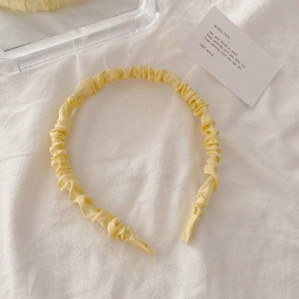 Internet Red Square Explosions Contrast Braid Head Band Wide Edge Non-Slip High-Level Hair Band 2023 New Style Hair Card for Women