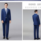 814 royal blue rear double slit / 165