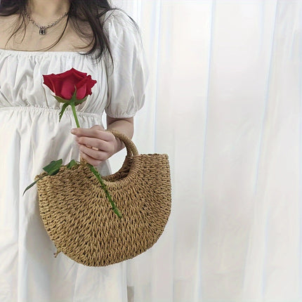 Straw Tote Bag / Sac Tote Paille