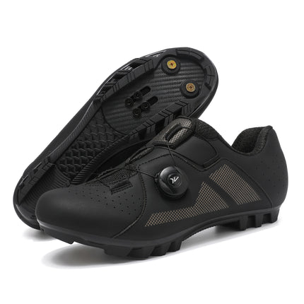 2025 Summer Pure White Road Bike Lock Shoes Set Breathable Men's and Women's Outdoor Cycling Shoes Lockless Cycling Shoes Large Size