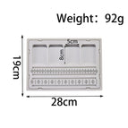 Bracelet beading plate 19.5*28cm [about 92g] / 1.5cm thickness/1 piece